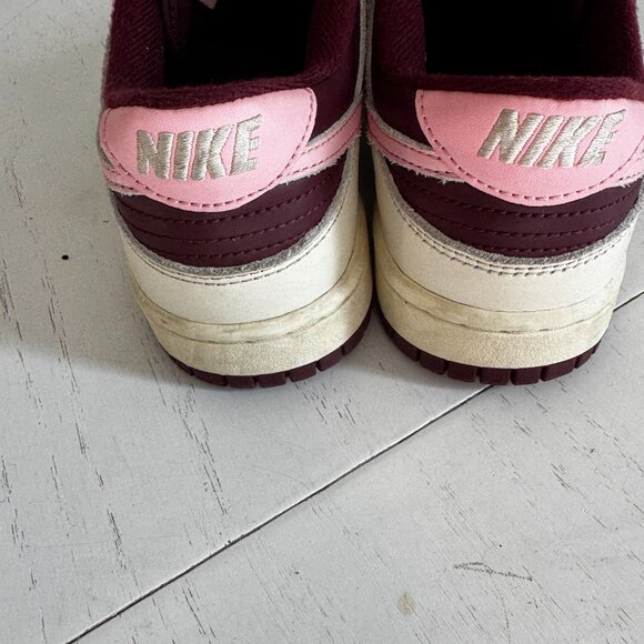 Nike Dunks Low Valentine's Day Burgundy/pink - Picture 5 of 6
